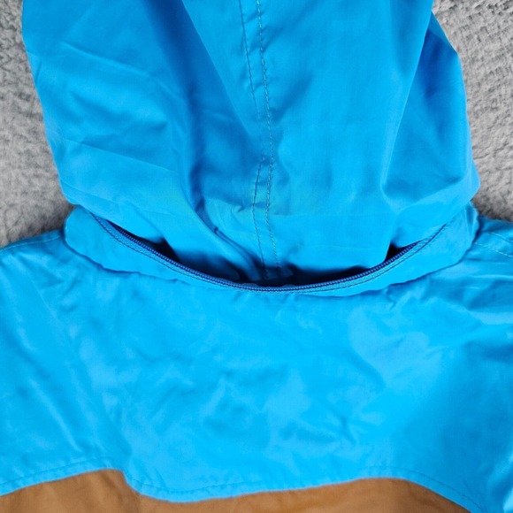 ELEMENT Skate Mens Small S Wolfeboro Hooded Jacket Windbreaker Color Block Strip - Picture 3 of 12